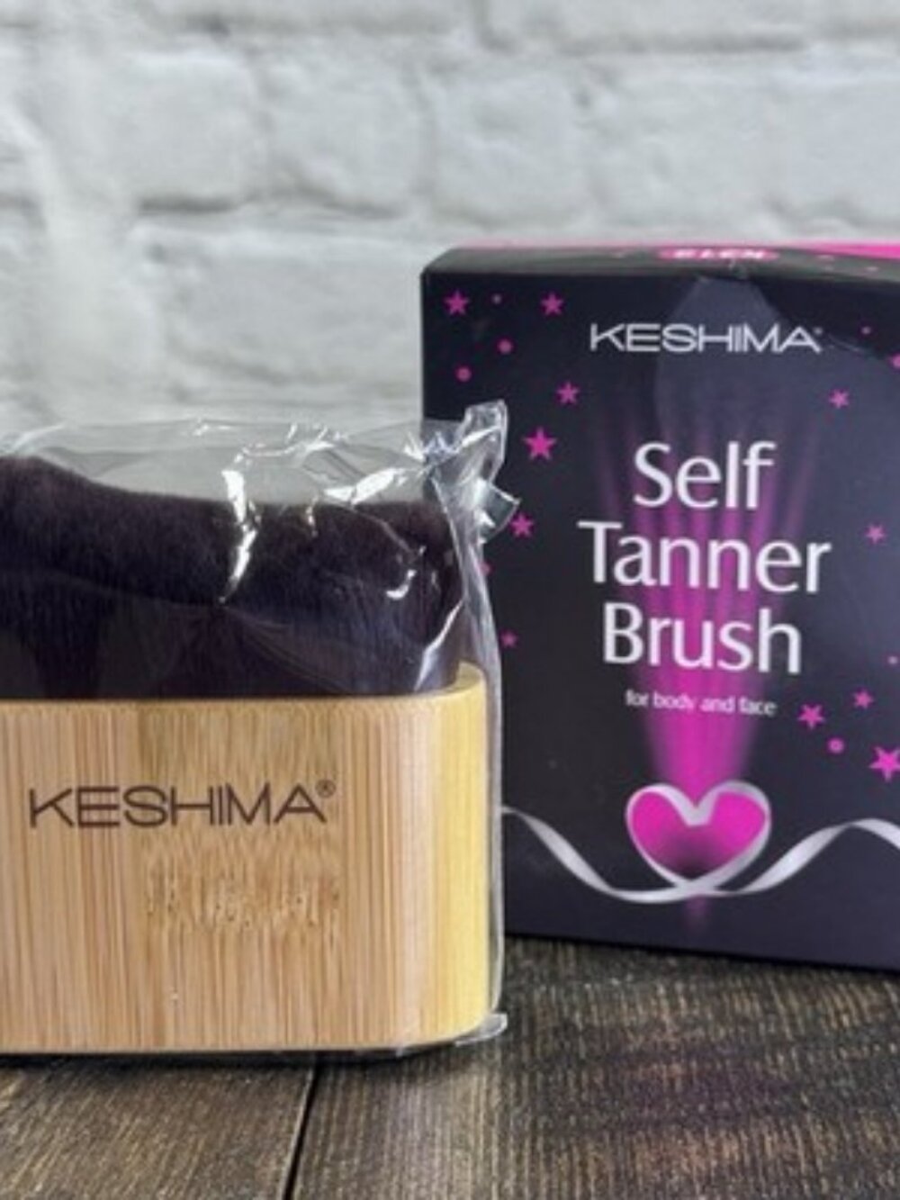Keshima Self Tanner Brush Tanning Brush for Face and Body Kabuki Tan - Picture 2 of 9
